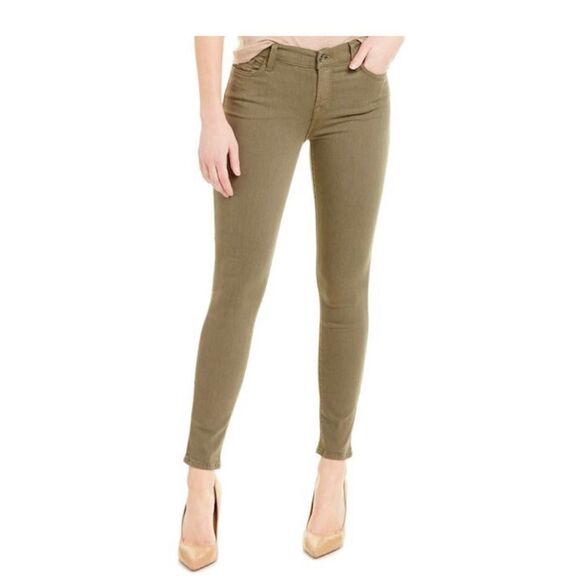 Splendid Fatigue Leg Fat Skinny green Jeans size 24   New with tags - Picture 1 of 7